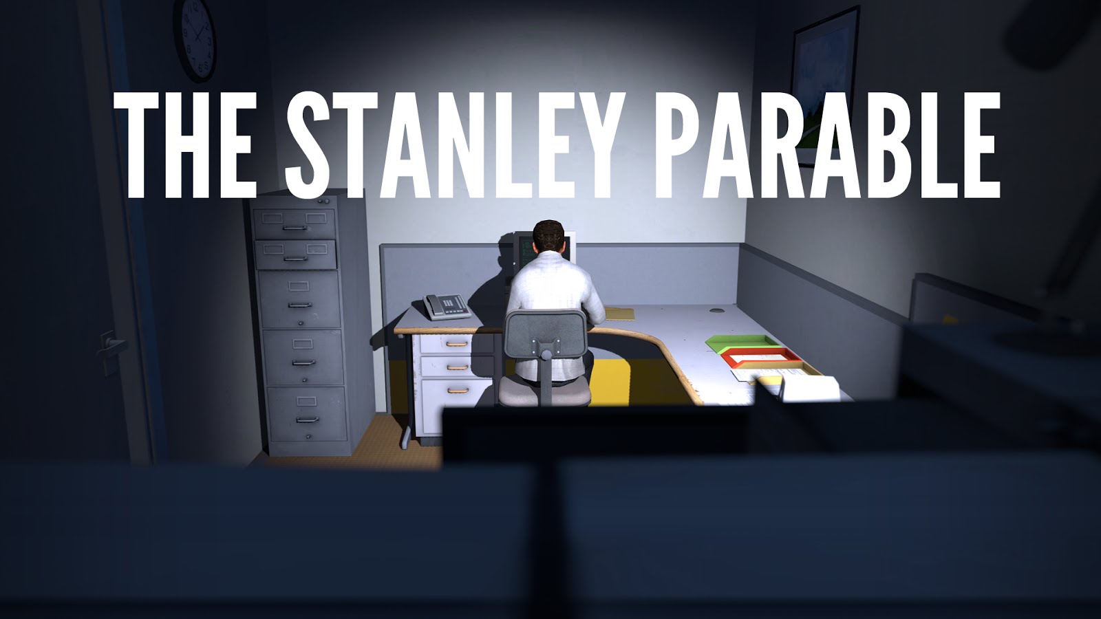 Stanley parable deluxe концовки. Стэнли из the Stanley Parable. The Stanley Parable Стенли внешносз. Стэнли the Stanley Parable Art. Лифт the Stanley Parable.