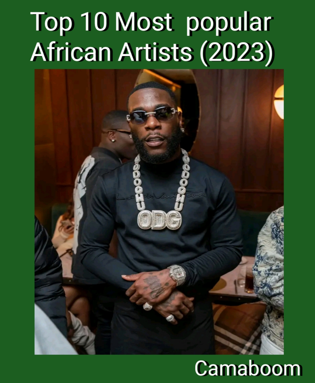 Top 10 most popular African Artists (2023)
