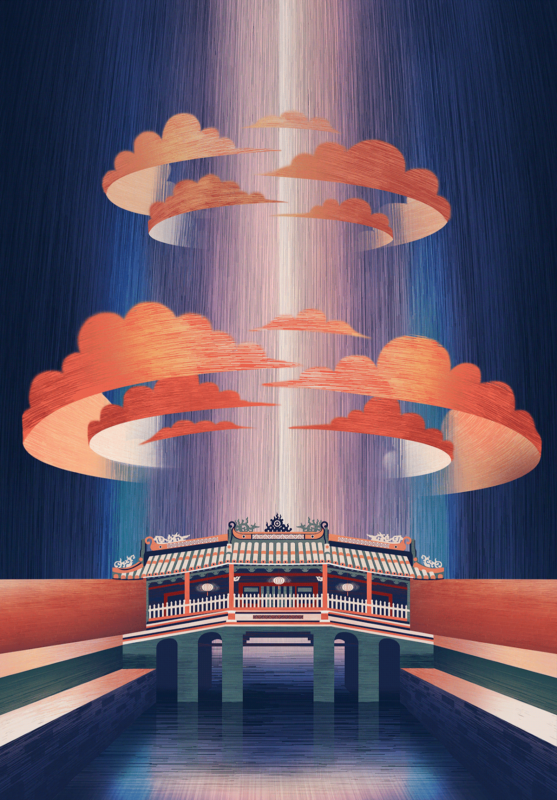 culture heritage ILLUSTRATION  vietnamese