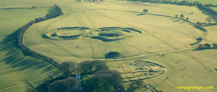 Celtic Earth Works on the Hill of Tara