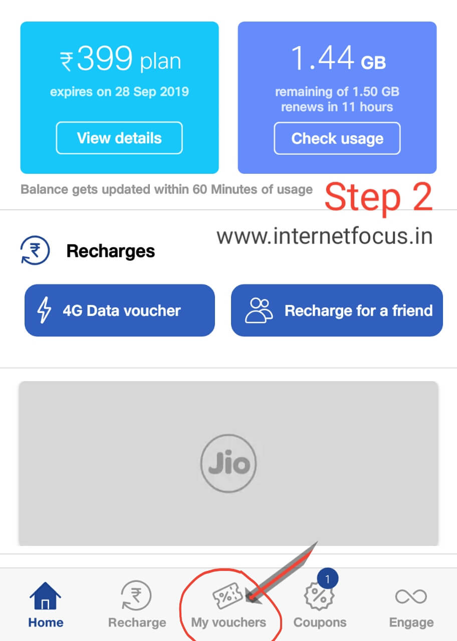 Jio के 399 के हर रिचार्ज पे पाए 50 रुपया का तुरंत डिस्काउंट Step By Step