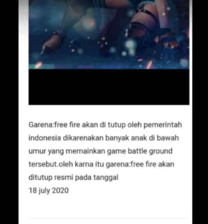 Free Fire Ditutup Pemerintah Indonesia Spin Esports