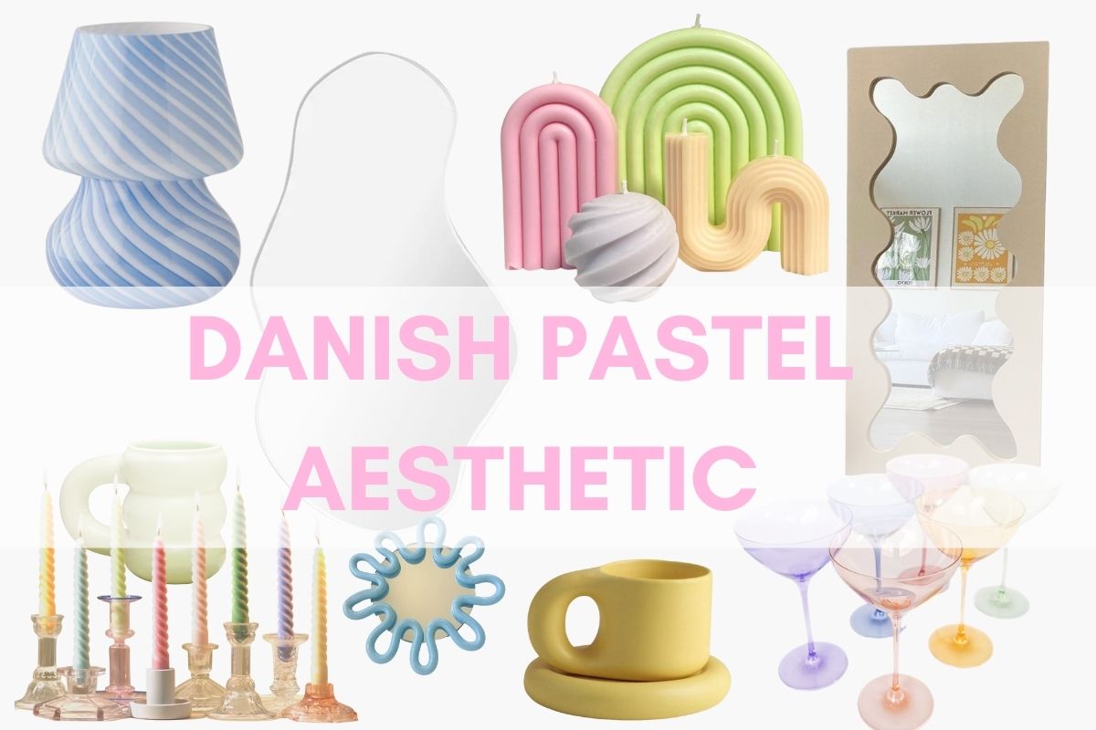 Danish Pastel aesthetic bedroom