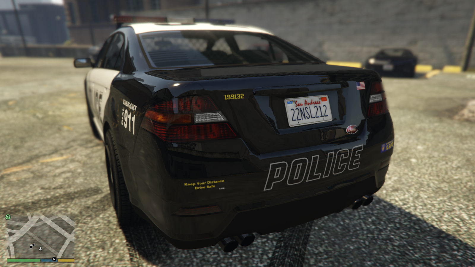 Police Cruiser(Interceptor) in GTA V