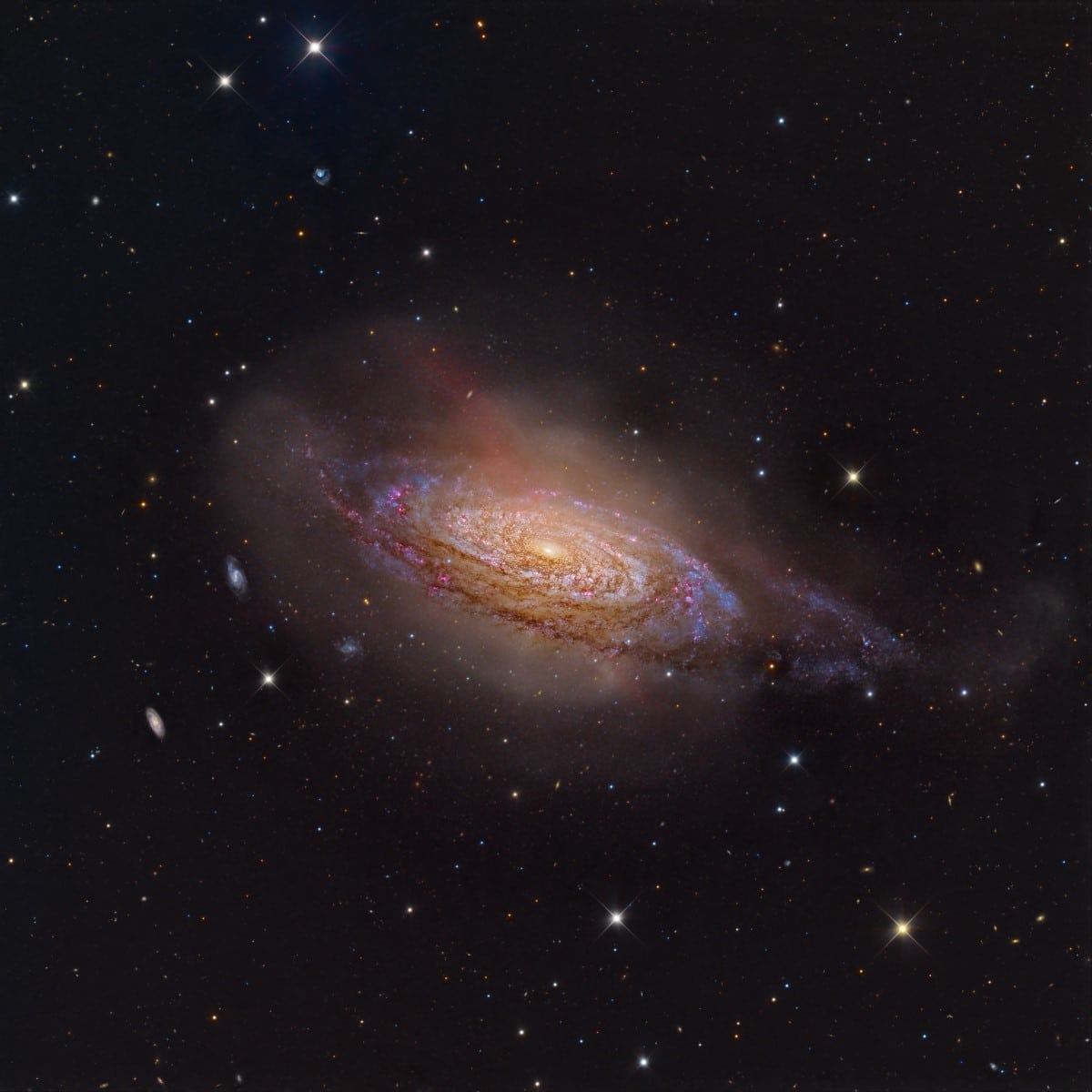 NGC 3521 Galaxies