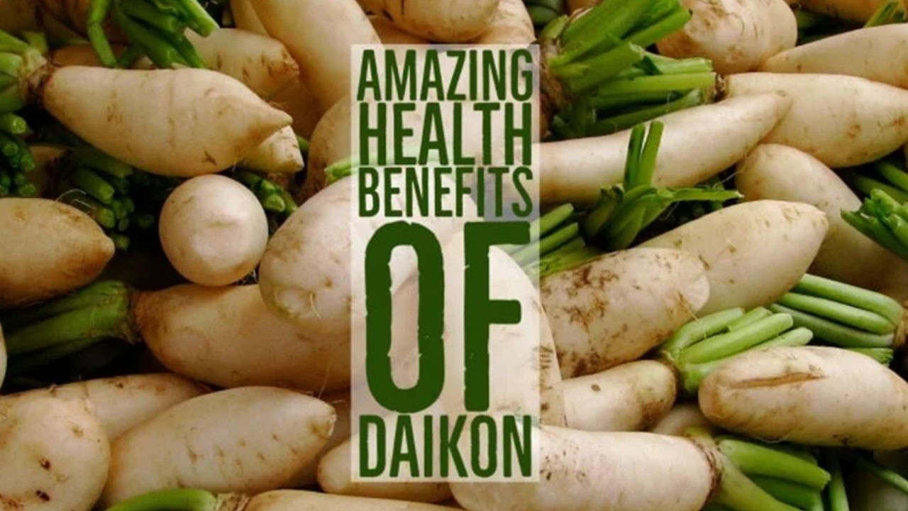 Intriguing Benefits of Daikon 