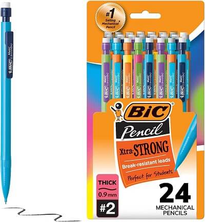 BIC Xtra Strong Thick Lead affordable Mechanical Pencil