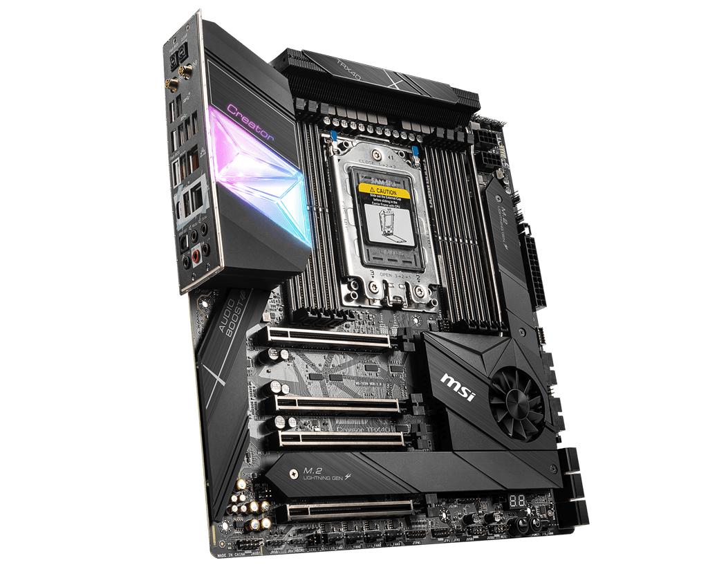 MSI Creator AMD TRX40 sTRX4 ATX DDR4-SDRAM Motherboard