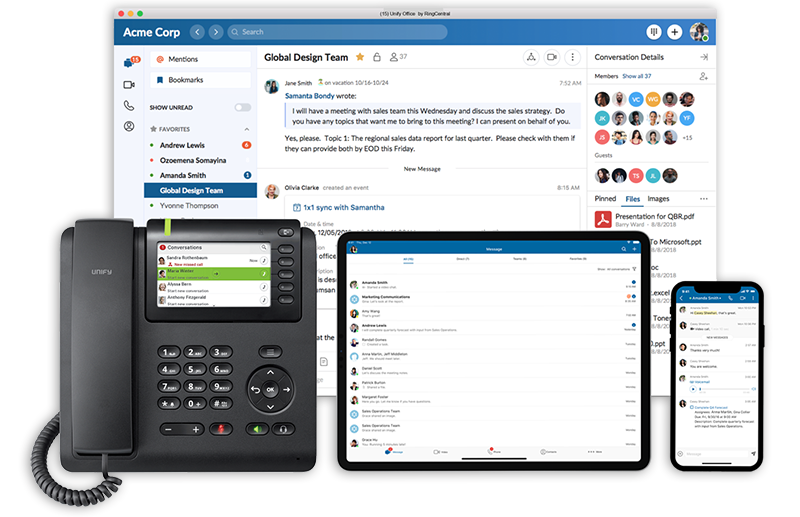 Atos Unify is a unified comms reseller of ringcentral