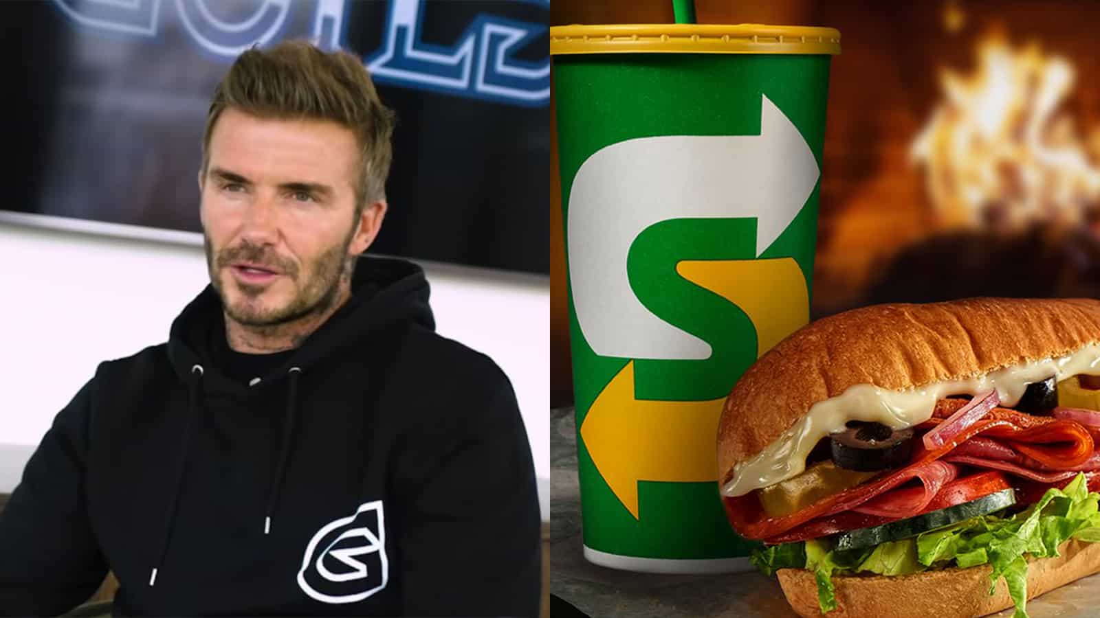David Beckham, a self-proclaimed sandwich lover, is also a co-owner of Guild Esports
