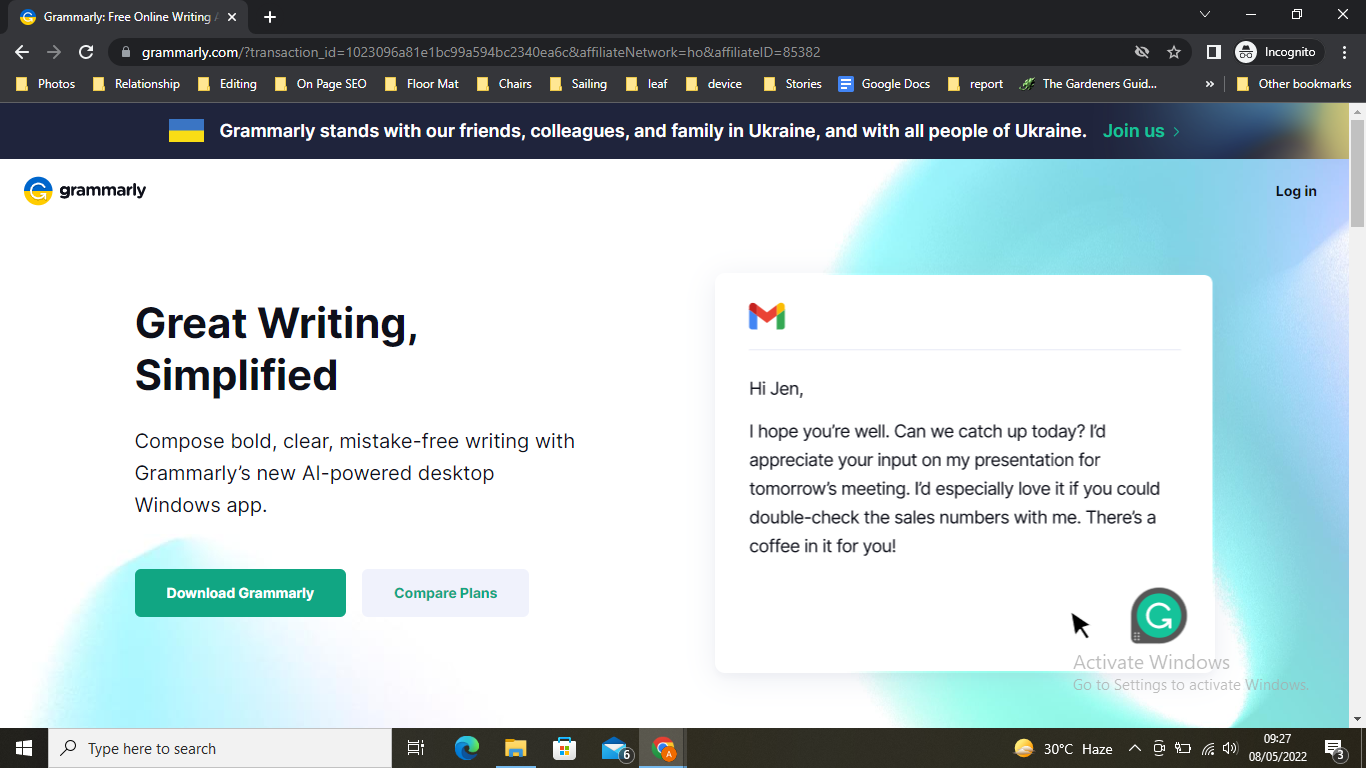 Grammarly student discount