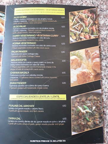 Taj Mahal - Restaurante