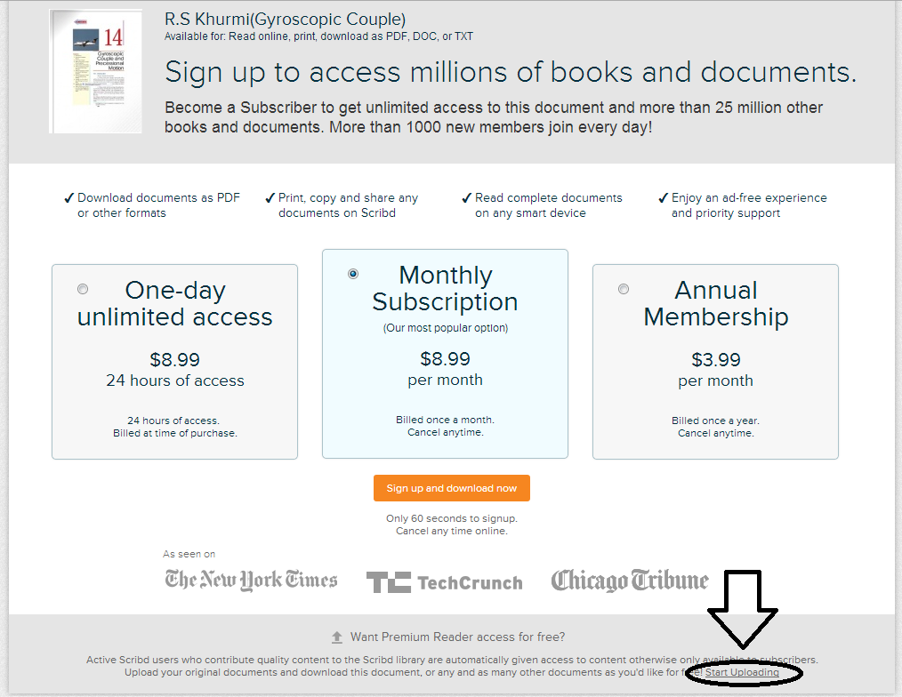 How to Download PDF Files from Scribd without paying (free)