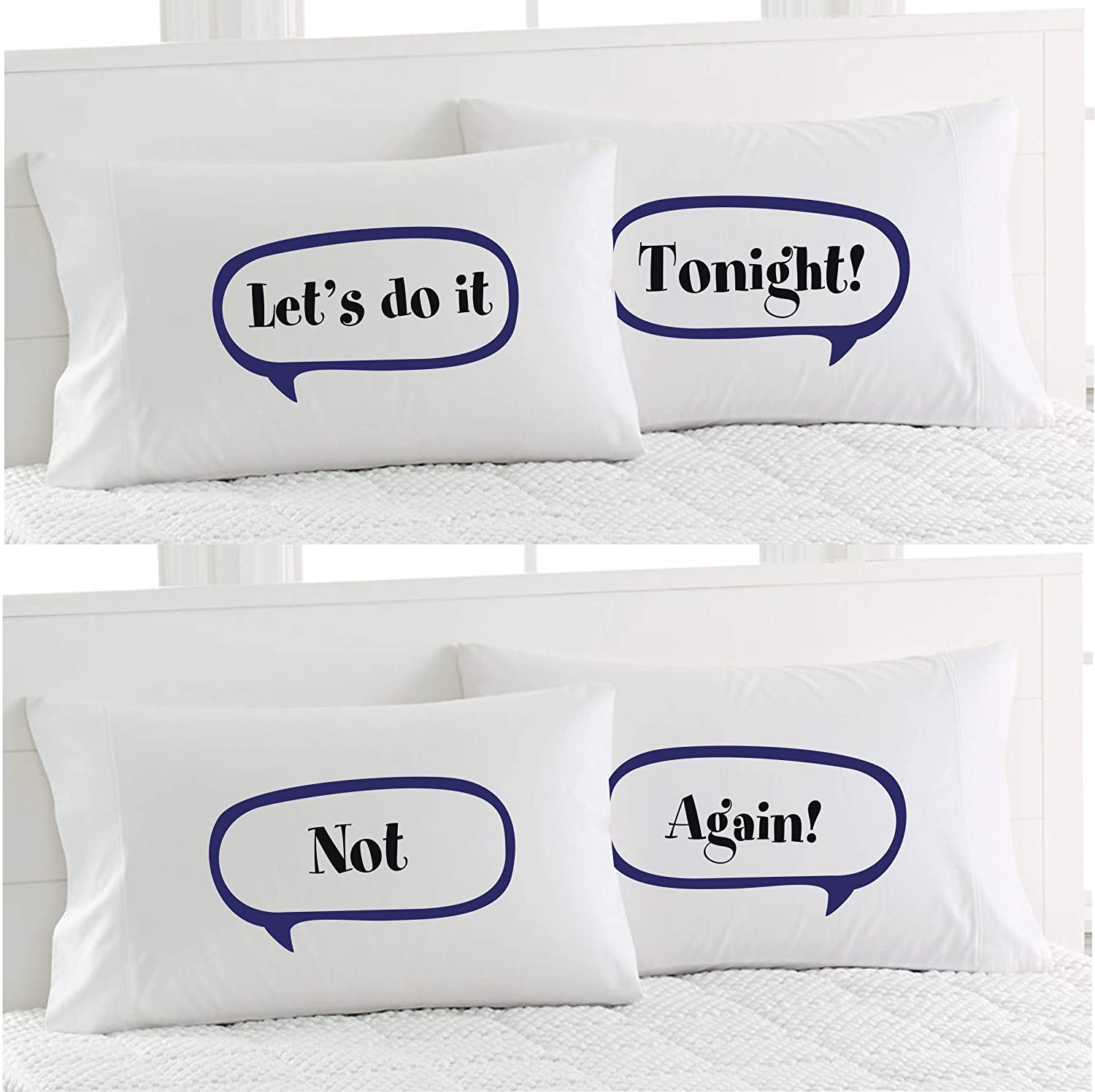 Tonight Pillowcases A Pair Secret Gifts For A Married Man