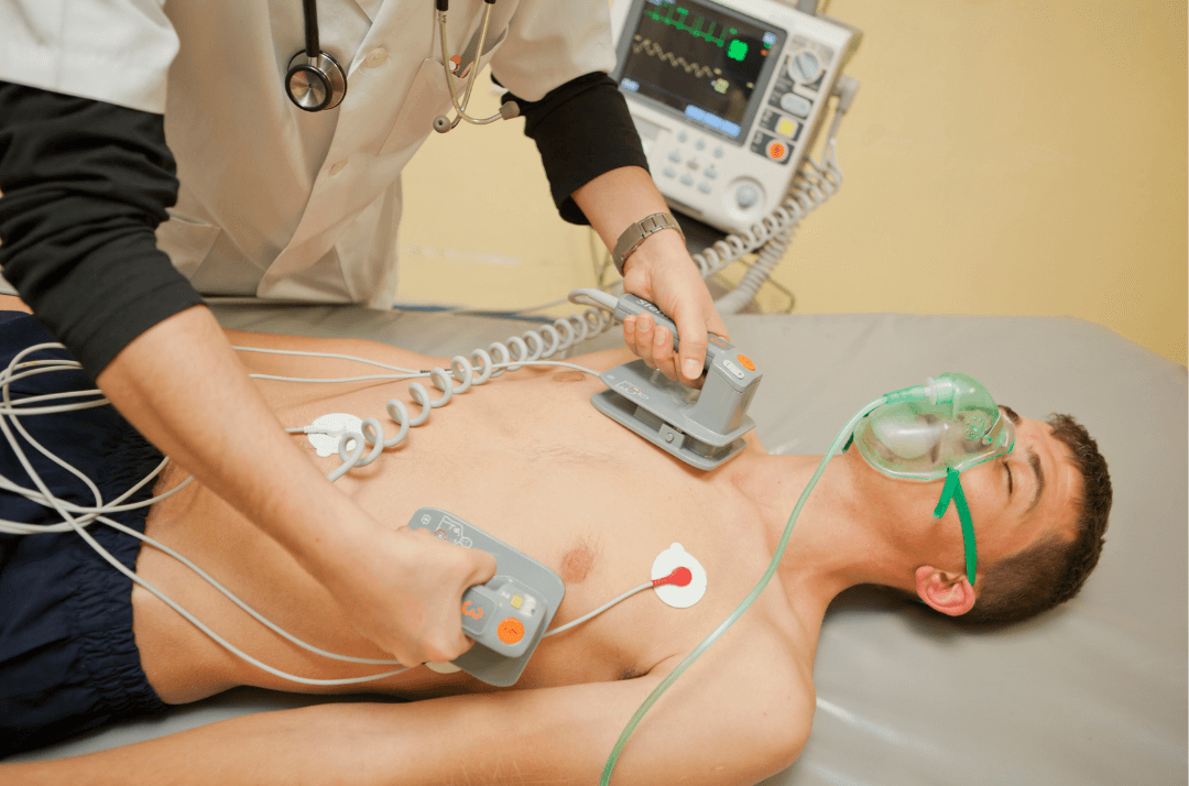 defibrillator application