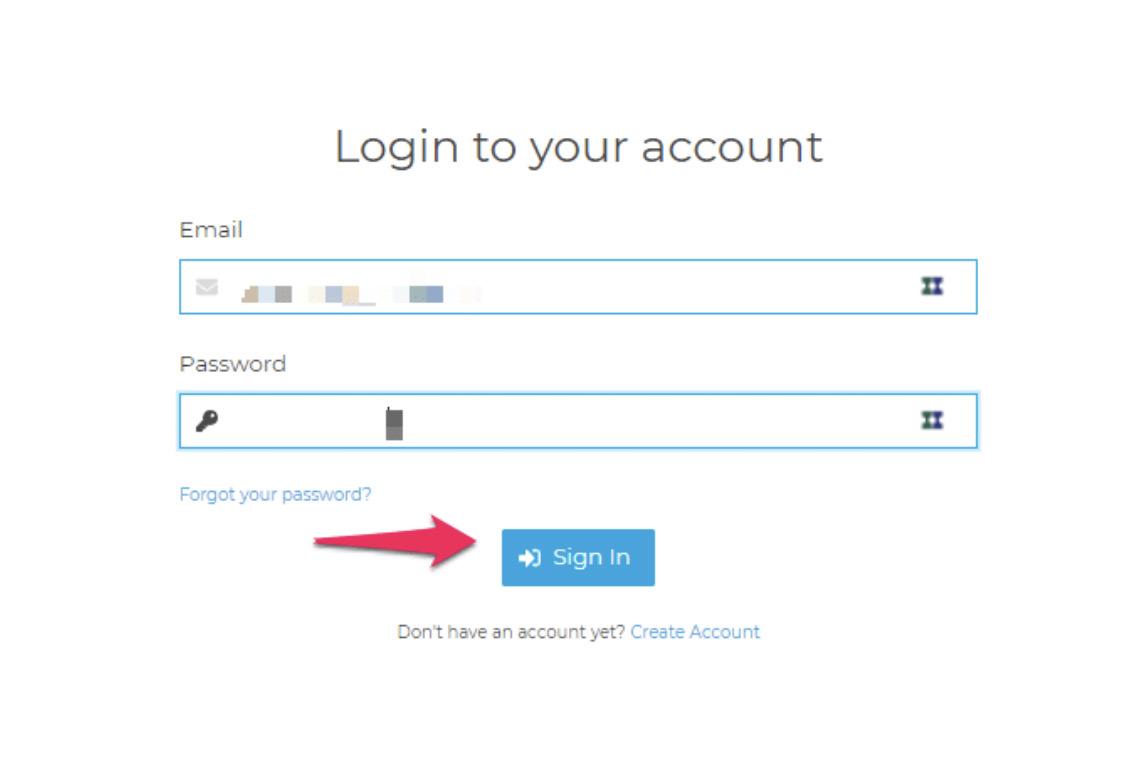 Exclusive Markets Login Interface- Probabafx