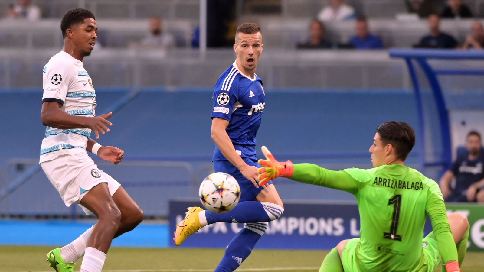 Dinamo Zagreb handed Chelsea a shock 1-0 defeat