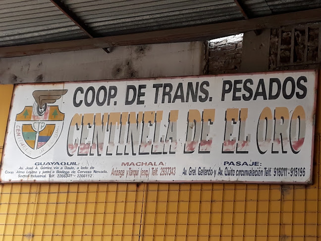 Centinela De El Oro - Servicio de transporte