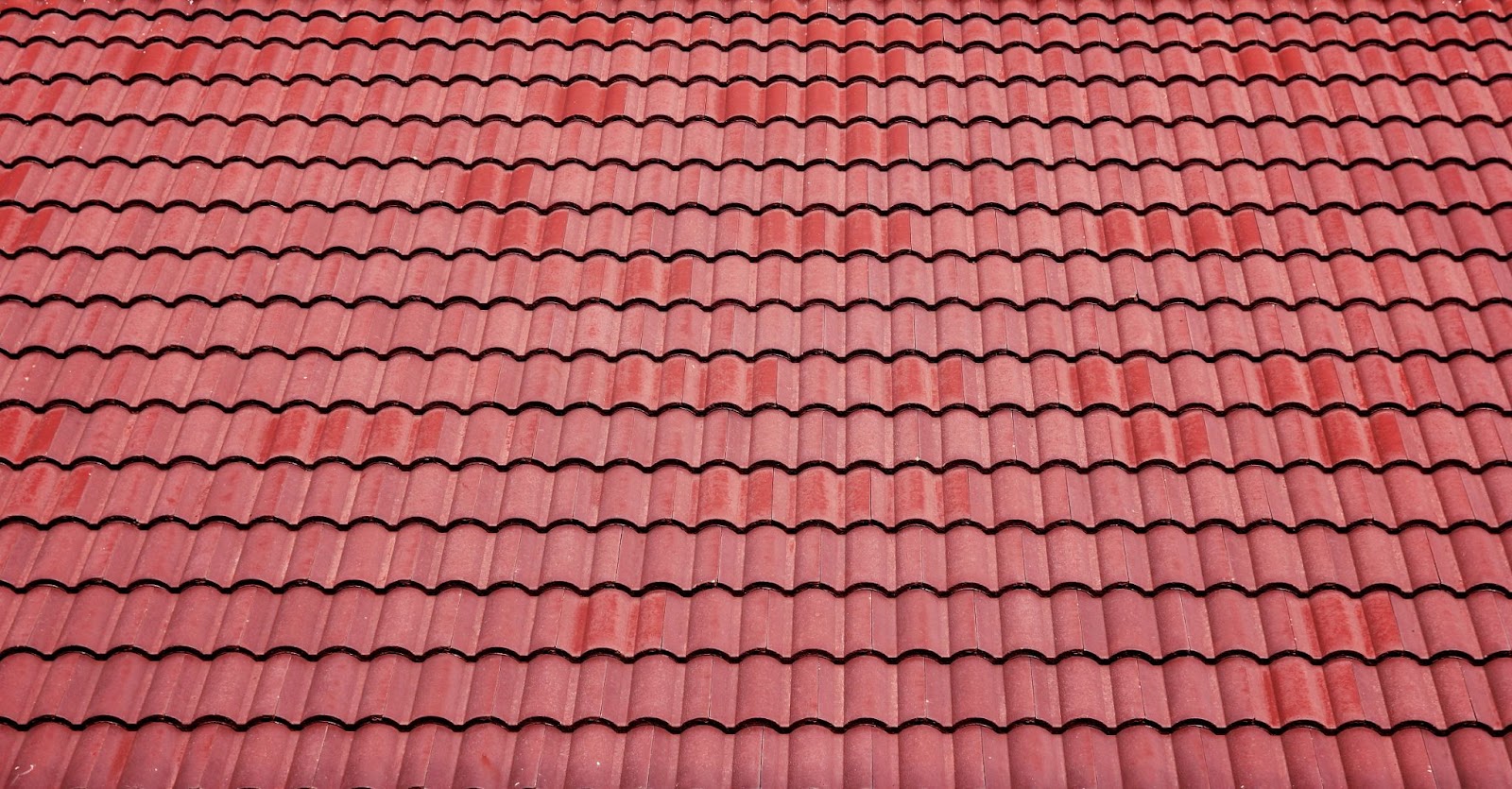 A red brick roof