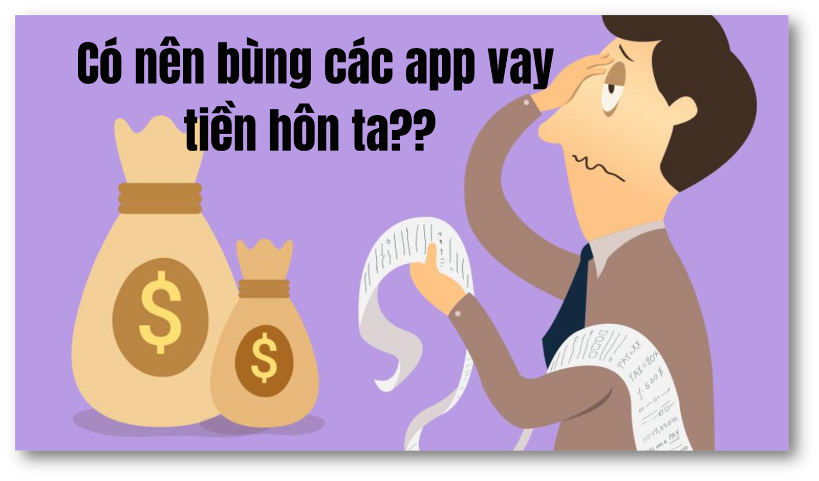 Bùng nợ app vay tiền có sao không? Nên hay không trốn nợ?