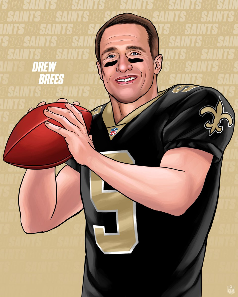 Drew Brees - 42 years old.