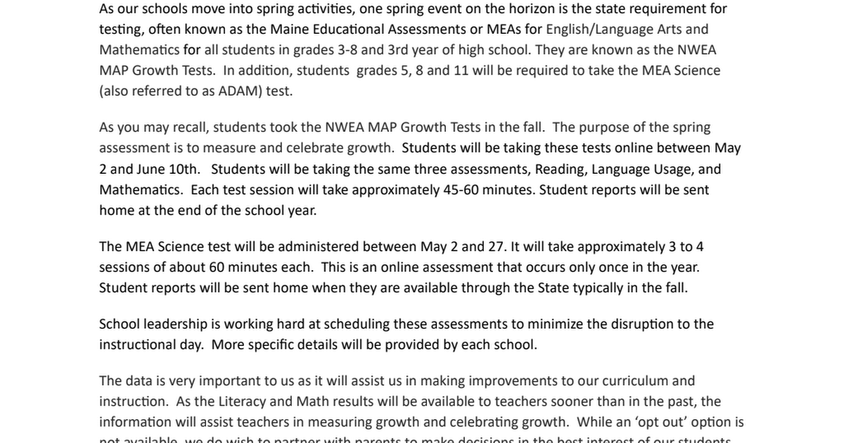 MEA Parent Info Letter Spring 2022.pdf