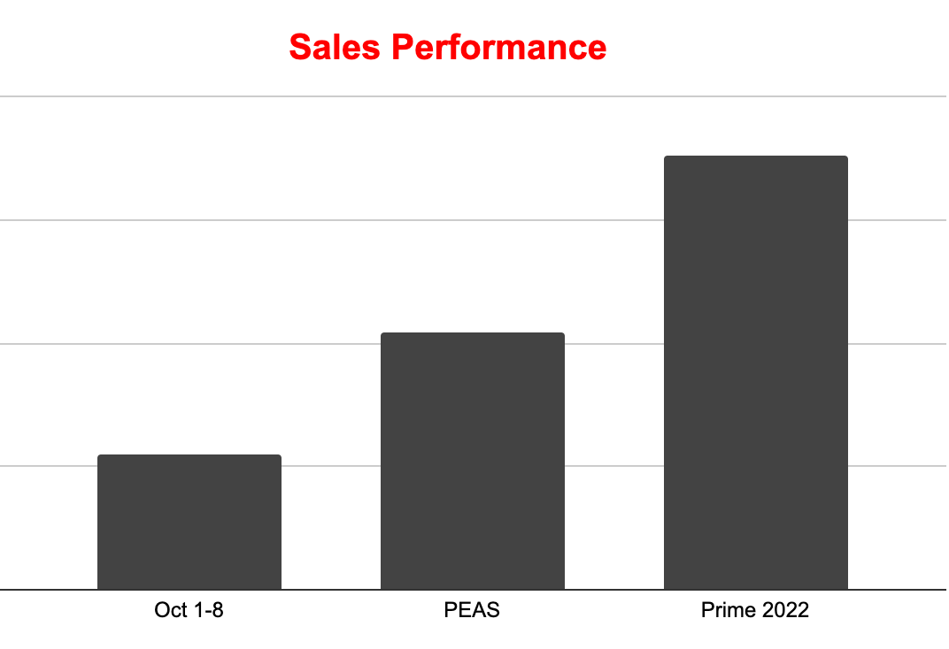 Prime Early Access Sale Summary & Performance Recap sales performance 