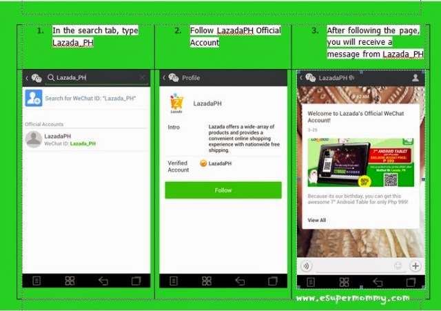Follow Lazada on WeChat Follow Lazada on WeChat