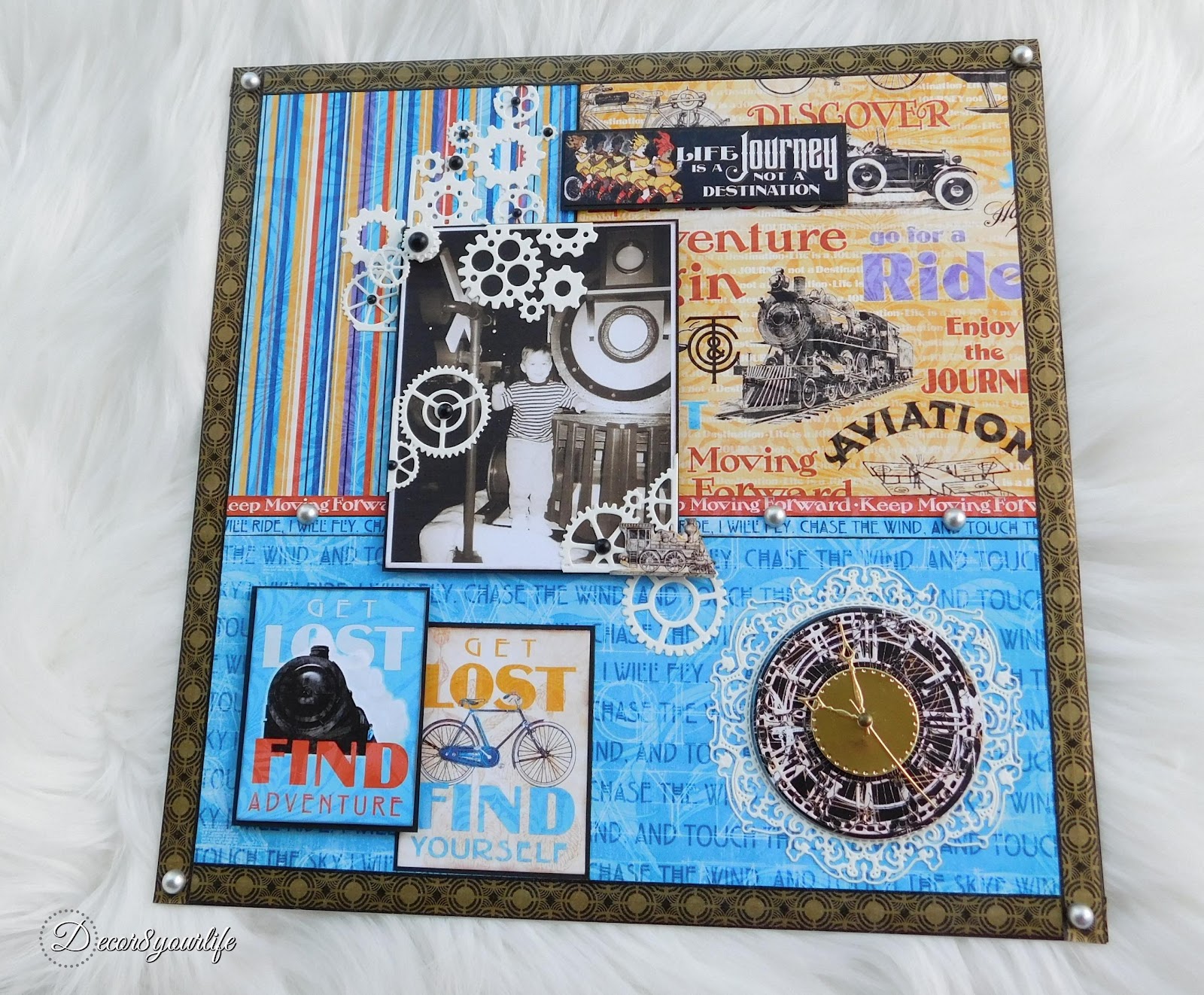 Graphic 45 Life's A Journey Double-Sided Cardstock 12x12 Find Adventure