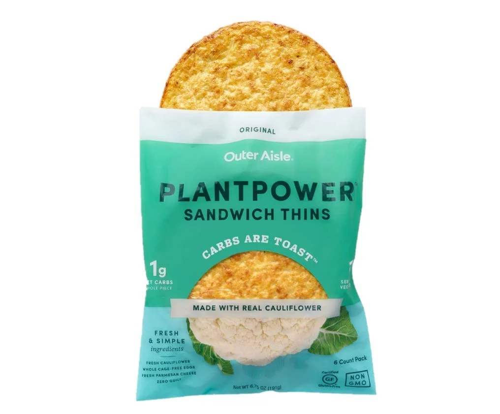 Outer Aisle Cauliflower Sandwich Thin