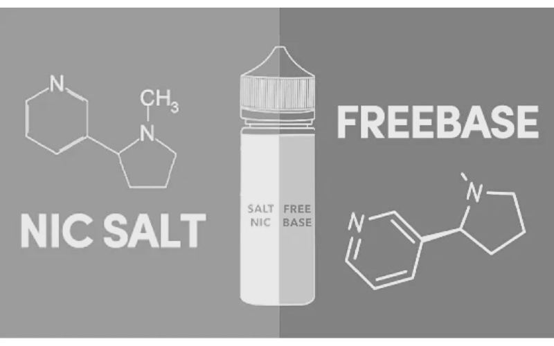 Salt nicotine is an outcome of a freebase-nic-and-acid combinated process.

