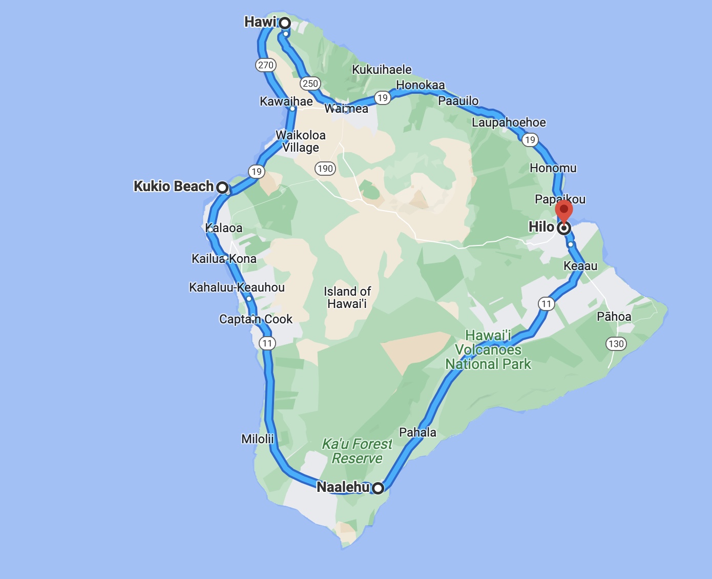 How Long Does It Take to Drive Around the Big Island (Best Stops)
