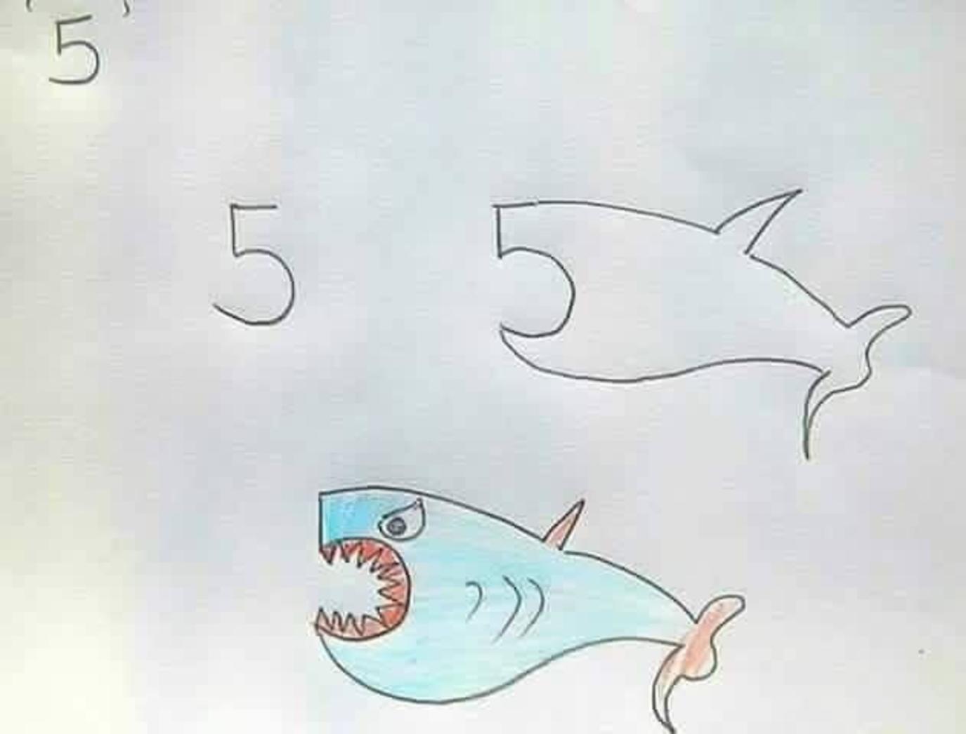 Рисование из цифр