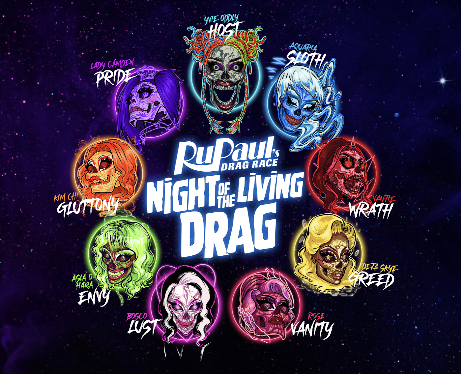 Get Dragged to Hell with Yvie Oddly in RuPaul’s Drag Race: Night of the Living Drag 7