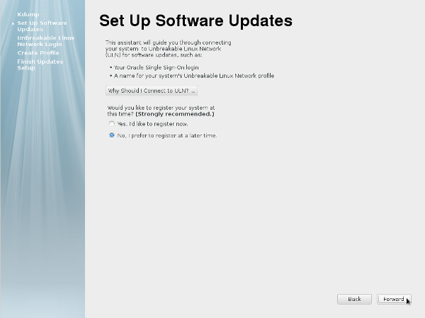 Set Up Software Updates