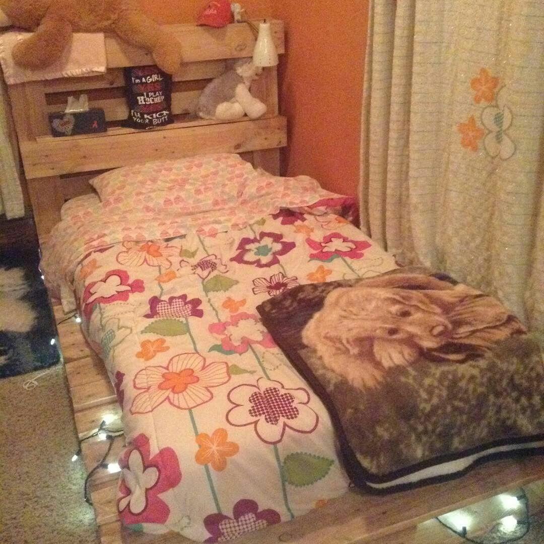 DIY Pallet Bed lights bright.jpg