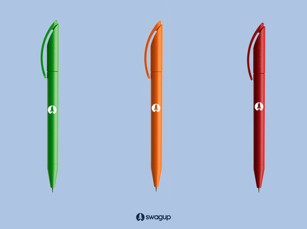 SwagUp eco-friendly custom branded pens 