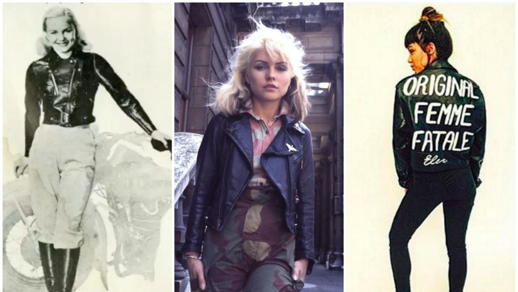The Subversive, Sexy and Sexist History of Women's Leather Jackets