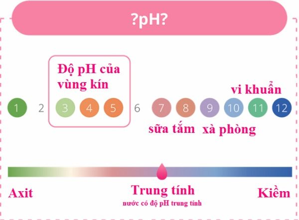 Dung dịch vệ sinh phụ nữ có tính kiềm