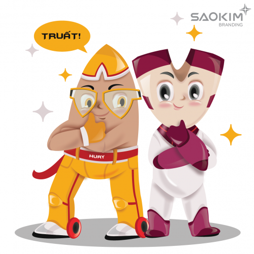 [SaoKim.com.vn] Thiết kế Mascot thực hiện bởi Sao Kim Branding
