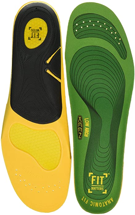 KEEN Utility mens K-30 Gel Insole for Flat Feet With Low Arches Accessories, Green, Medium US