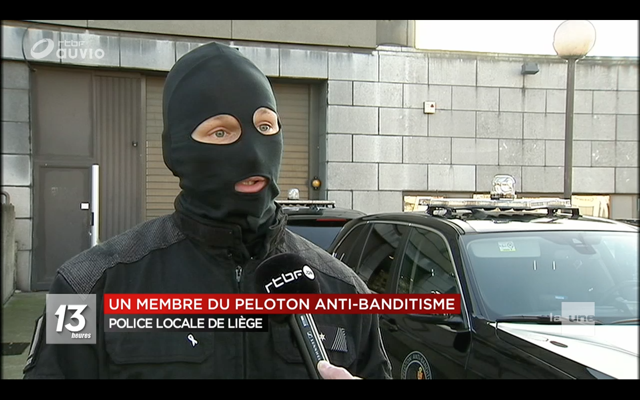 Non La Rtbf N A Pas Revele L Identite D Un Policier Cagoule Liberation