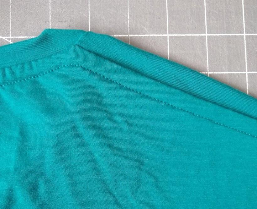 Sewing a Neck Binding inside your T-shirt – Seen and Sewn Patterns