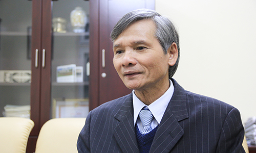 Ông Trương Văn Phước - Quyền chủ tịch Ủy ban Giám sát tài chính quốc gia khuyên nên đặc biệt thận trọng với Bitcoin. Ảnh: Anh Tú.