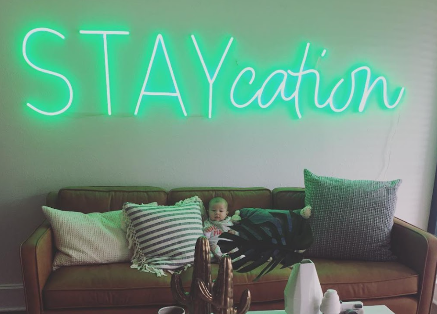 Use Bright White Neon Signs For Bedroom Decor