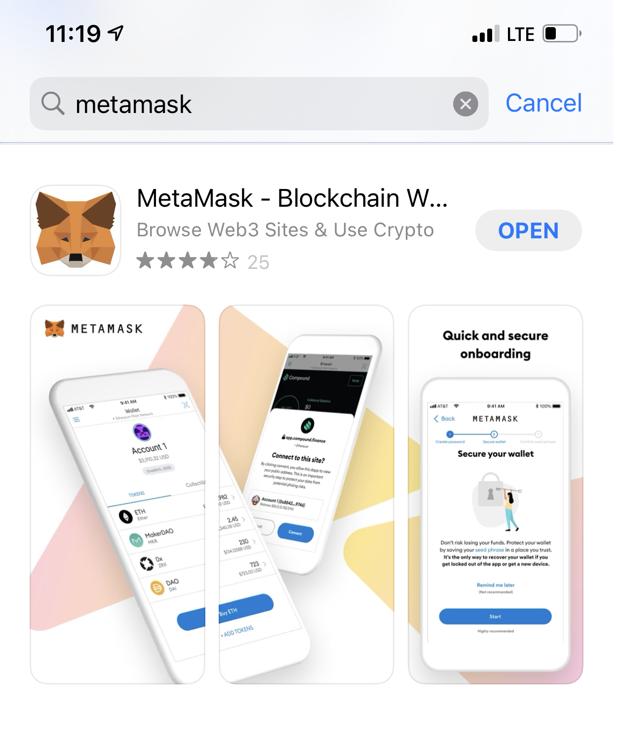 Step 1 - Download A Metamask Wallet
