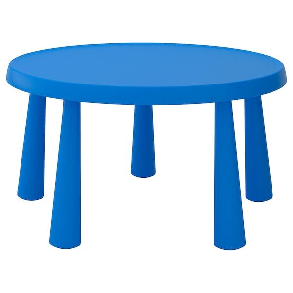 MAMMUT МАММУТ Дитячий стіл, для приміщення/вулиці синій, 85 см - IKEA