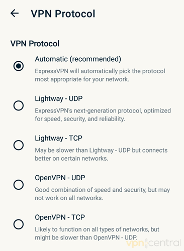 expressvpn vpn protocol automatic