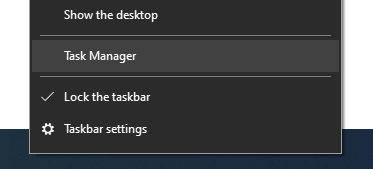 locating task manager
