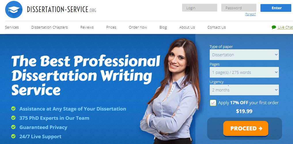 The dissertation service homepage: Best Ph.D dissertation writing services